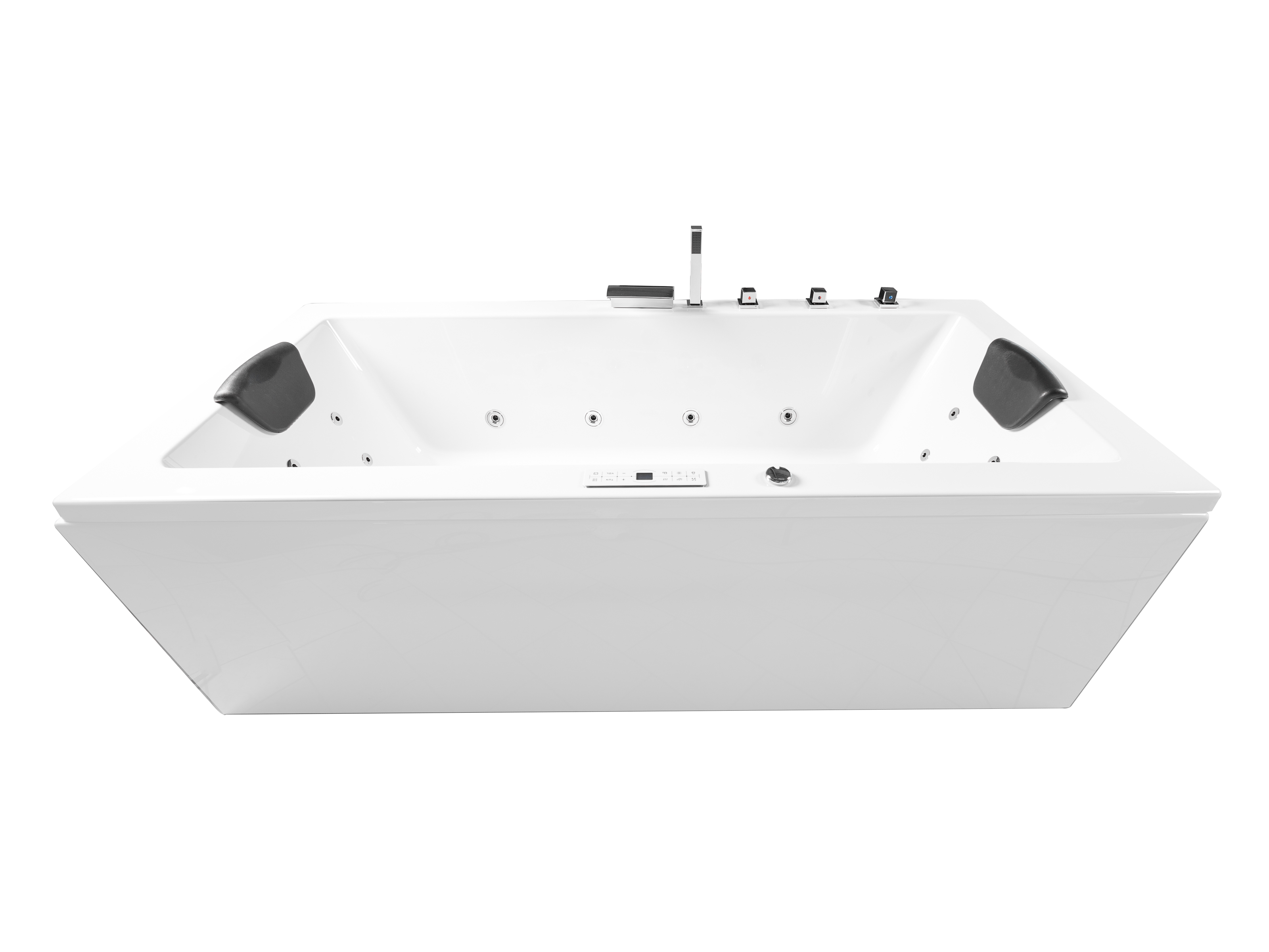 Badewannen Whirlpool mit 24 Massagedüsen Spa Bali Tenganan TWO in weiss MADE IN GERMANY-BEN10152.107